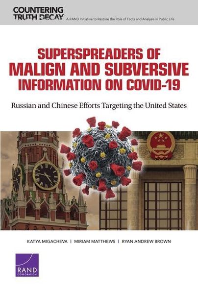 Produktbild: Superspreaders of Malign and Subversive Information on Covid-19
