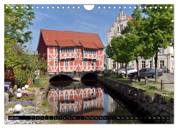 Produktbild: Ein Bummel durch die Hansestadt Wismar (Wandkalender 2026 DIN A4 quer), CALVENDO Monatskalender