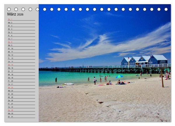 Produktbild: Australien. Impressionen (Tischkalender 2026 DIN A5 quer), CALVENDO Monatskalender