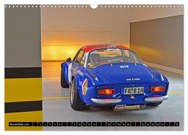 Produktbild: Renault Alpine A110 (Wandkalender 2026 DIN A3 quer), CALVENDO Monatskalender