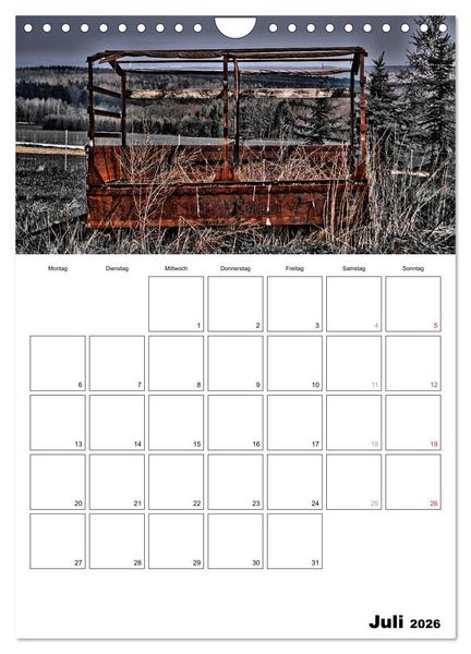 Produktbild: schwarz/wei&szlig; trifft farbe - DEIN TERMINKALENDER / Planer (Wandkalender 2026 DIN A4 hoch), CALVENDO Monatskalender