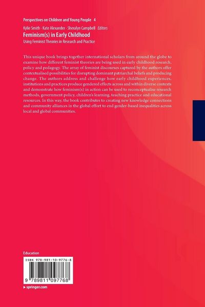 Produktbild: Feminism(s) in Early Childhood