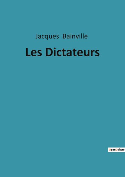 Produktbild: Les Dictateurs