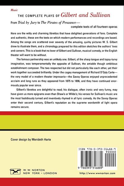 Produktbild: Complete Plays of Gilbert and Sullivan (Revised)