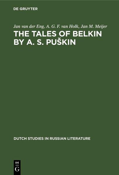 Produktbild: The Tales of Belkin by A. S. PuSkin