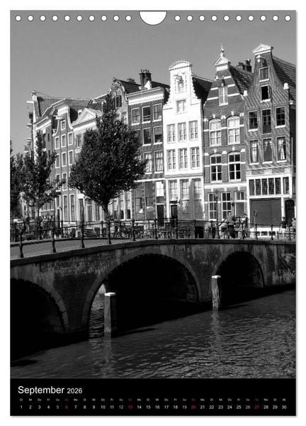 Produktbild: Metropole Amsterdam (Wandkalender 2026 DIN A4 hoch), CALVENDO Monatskalender