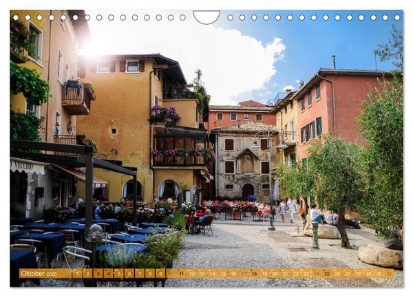 Produktbild: Gardasee. Lago di Garda (Wandkalender 2026 DIN A4 quer), CALVENDO Monatskalender