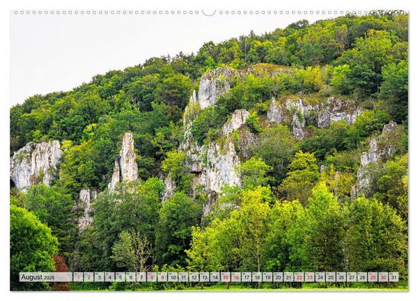 Produktbild: Unterwegs im Gro&szlig;en Lautertal (hochwertiger Premium Wandkalender 2026 DIN A2 quer), Kunstdruck in Hochglanz