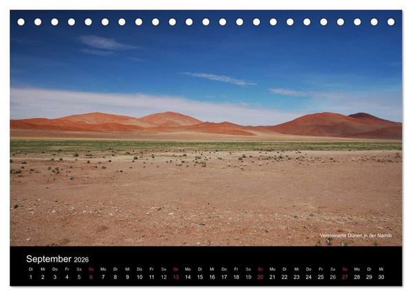 Produktbild: Namibia (Tischkalender 2026 DIN A5 quer), CALVENDO Monatskalender
