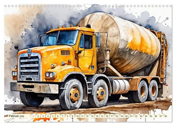 Produktbild: Nostalgische Trucks (Wandkalender 2026 DIN A3 quer), CALVENDO Monatskalender