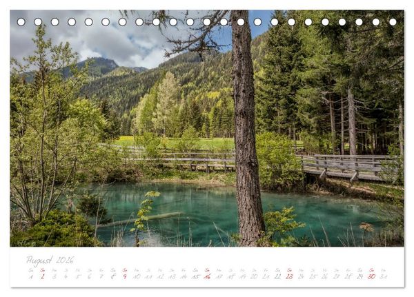 Produktbild: Im S&uuml;den von &Ouml;sterreich (Tischkalender 2026 DIN A5 quer), CALVENDO Monatskalender