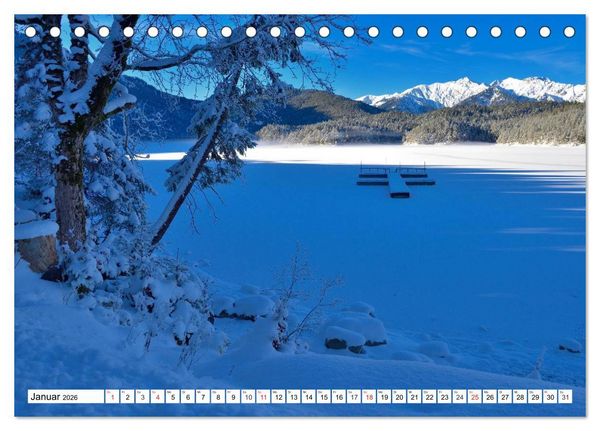 Produktbild: Mein Werdenfelser Land (Tischkalender 2026 DIN A5 quer), CALVENDO Monatskalender