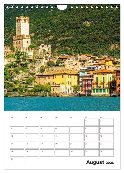 Produktbild: Malcesine am Gardasee - Impressionen (Wandkalender 2026 DIN A4 hoch), CALVENDO Monatskalender