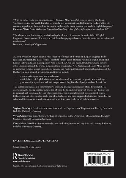 Produktbild: A Survey of Modern English