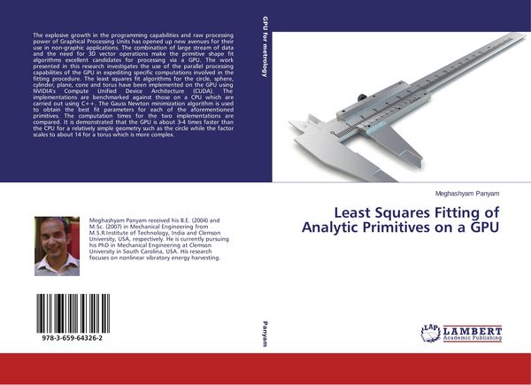 Produktbild: Least Squares Fitting of Analytic Primitives on a GPU