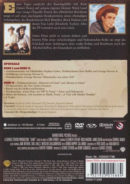 Produktbild: Giganten - Classic Collection [SE] [3 DVDs]