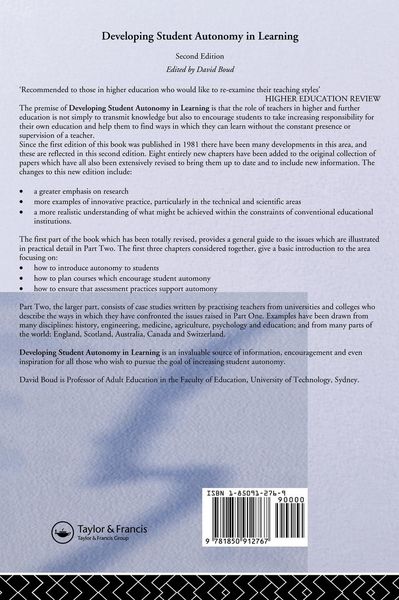 Produktbild: Developing Student Autonomy in Learning