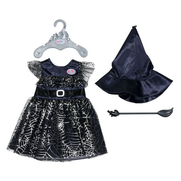 Zapf Creation BABY born Puppenkleidung Hexenkleid schwarz 43cm