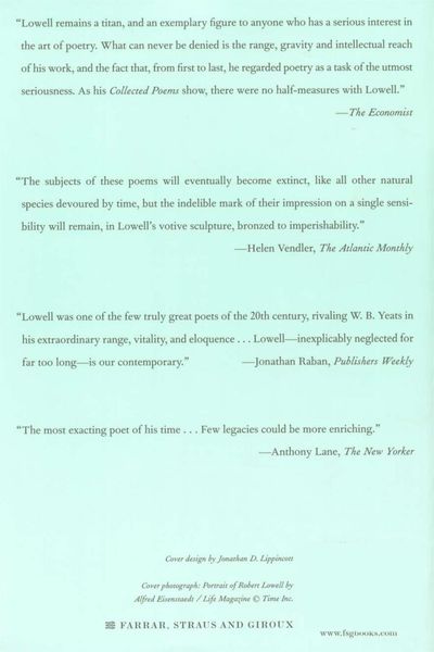 Produktbild: Robert Lowell Collected Poems