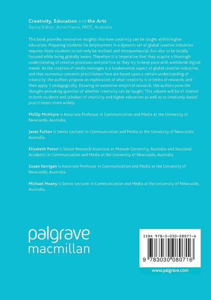 Produktbild: Educating for Creativity within Higher Education
