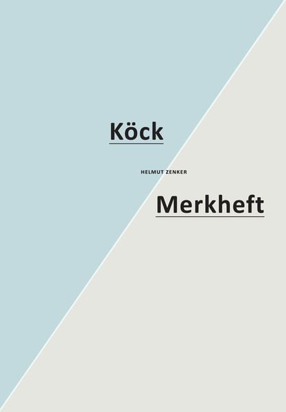Produktbild: K&ouml;ck (Erz&auml;hlungen) / Merkheft