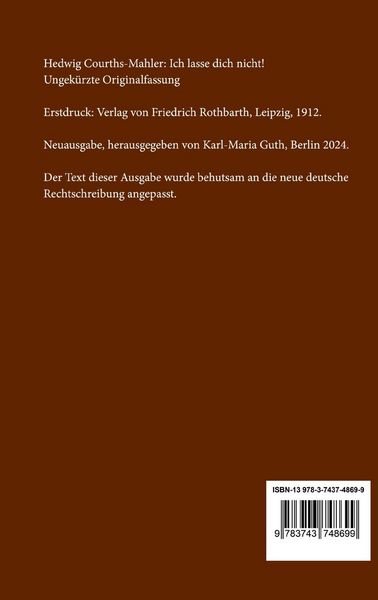 Produktbild: Ich lasse dich nicht!