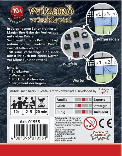 Produktbild: Wizard W&uuml;rfelspiel