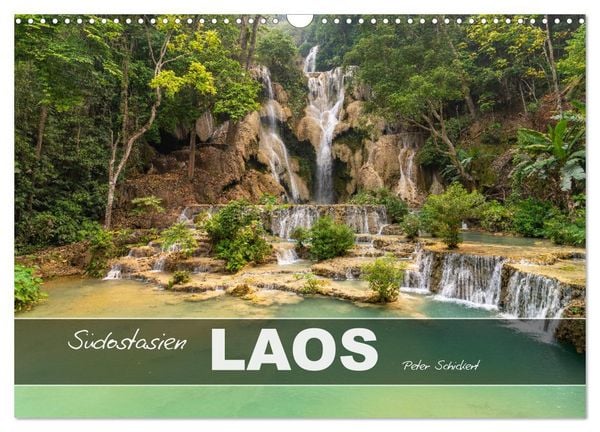 Südostasien - Laos (Wandkalender 2026 DIN A3 quer), CALVENDO Monatskalender