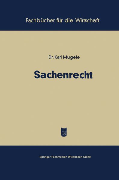 Produktbild: Sachenrecht