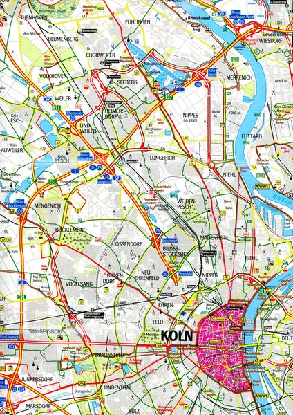 Produktbild: K&ouml;ln, Bonn und Umgebung - Wander- und Freizeitkarte 1:50 000