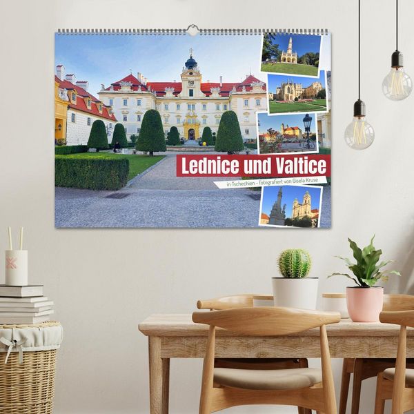Produktbild: Lednice und Valtice in Tschechien (Wandkalender 2026 DIN A2 quer), CALVENDO Monatskalender