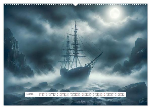 Produktbild: Les voiles et la mer (Calendrier mural 2026 DIN A2 vertical), CALVENDO calendrier mensuel