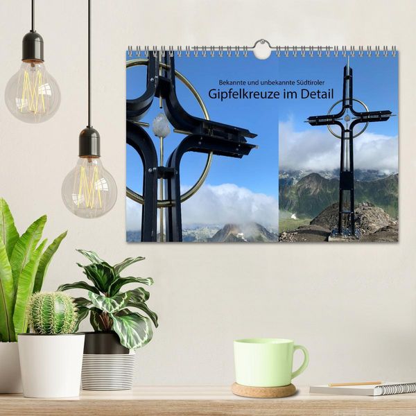 Produktbild: Bekannte und unbekannte S&uuml;dtiroler Gipfelkreuze im Detail (Wandkalender 2026 DIN A4 quer), CALVENDO Monatskalender
