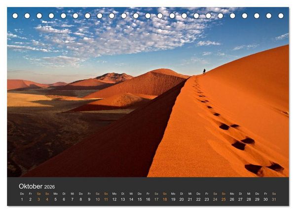 Produktbild: What a wonderful world (Tischkalender 2026 DIN A5 quer), CALVENDO Monatskalender