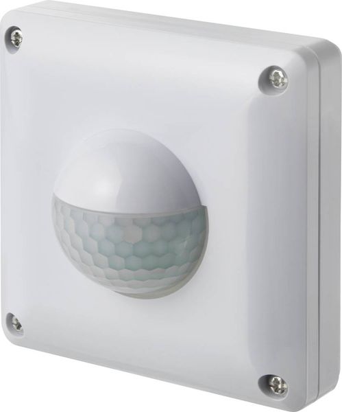 Sygonix SY-4755364 Wand, Unterputz PIR-Bewegungsmelder 190° Triac Weiß IP65