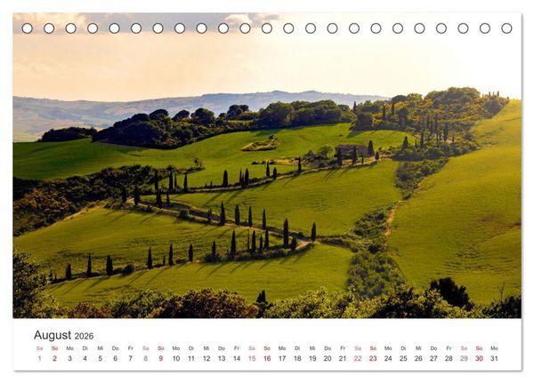 Produktbild: Italien, eine einzigartige Fotoreise (Tischkalender 2026 DIN A5 quer), CALVENDO Monatskalender