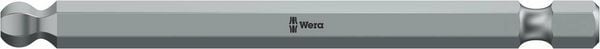 Produktbild: Wera 842/4 Sechskant-Bit 4mm Werkzeugstahl legiert, z&auml;hhart F 6.3 1St.