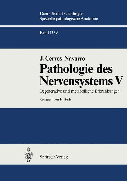 Produktbild: Pathologie des Nervensystems V