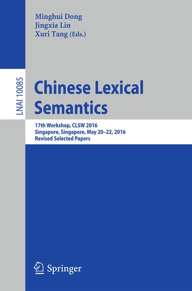 Produktbild: Chinese Lexical Semantics