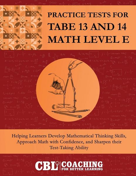 Produktbild: Practice Tests for TABE 13 and 14 Math Level E
