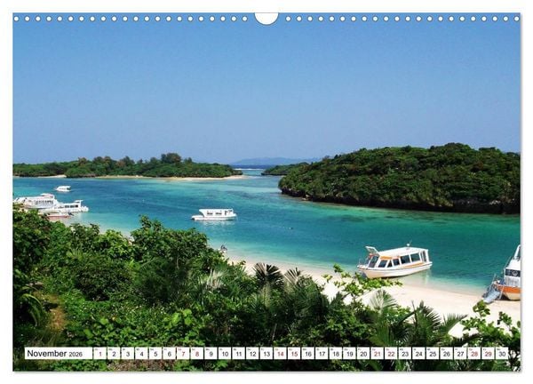 Produktbild: Okinawa - Subtropische Inselwelt im S&uuml;den Japans (Wandkalender 2026 DIN A3 quer), CALVENDO Monatskalender