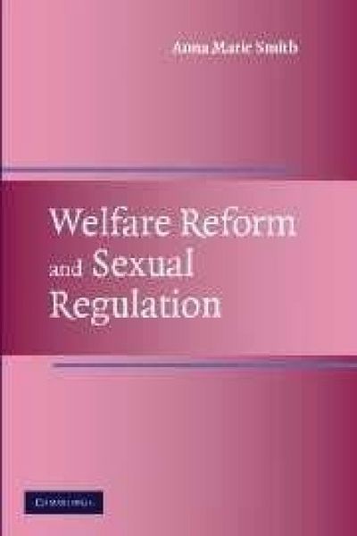 Produktbild: Welfare Reform and Sexual Regulation