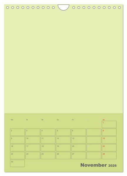 Produktbild: Bastel Terminkalender (Wandkalender 2026 DIN A4 hoch), CALVENDO Monatskalender