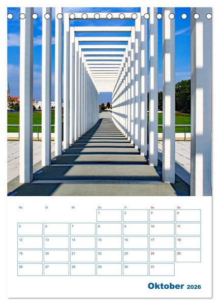 Produktbild: Residenzstadt Schwerin - Mecklenburg-Vorpommern - Terminplaner (Tischkalender 2026 DIN A5 hoch), CALVENDO Monatskalender
