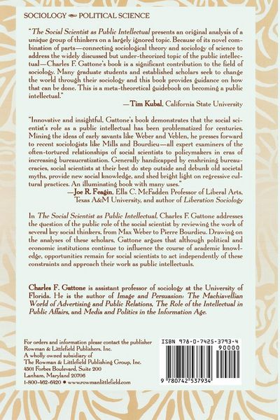 Produktbild: Social Scientist as Public Intellectual