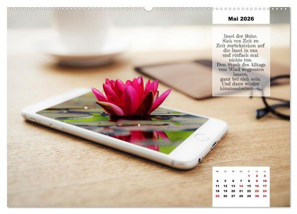 Produktbild: Handy-Kunst by VogtArt (Wandkalender 2026 DIN A2 quer), CALVENDO Monatskalender