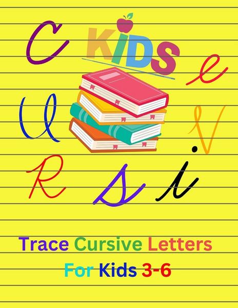 Produktbild: Trace Cursive Letters For Kids 3- 6