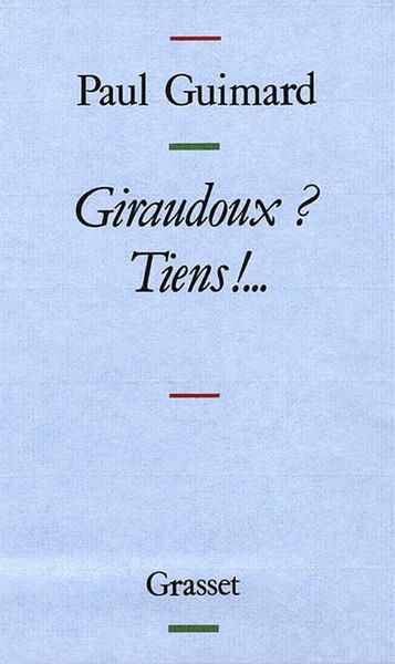 Produktbild: Giraudoux ? Tiens !...