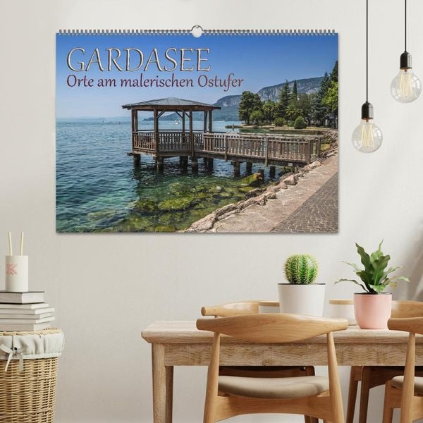 Produktbild: GARDASEE Orte am malerischen Ostufer (Wandkalender 2026 DIN A2 quer), CALVENDO Monatskalender