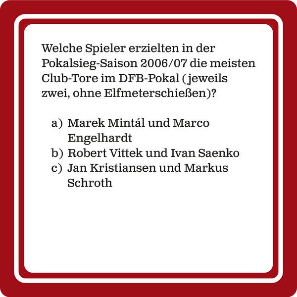 Produktbild: Das Club-Quiz (Neuauflage)